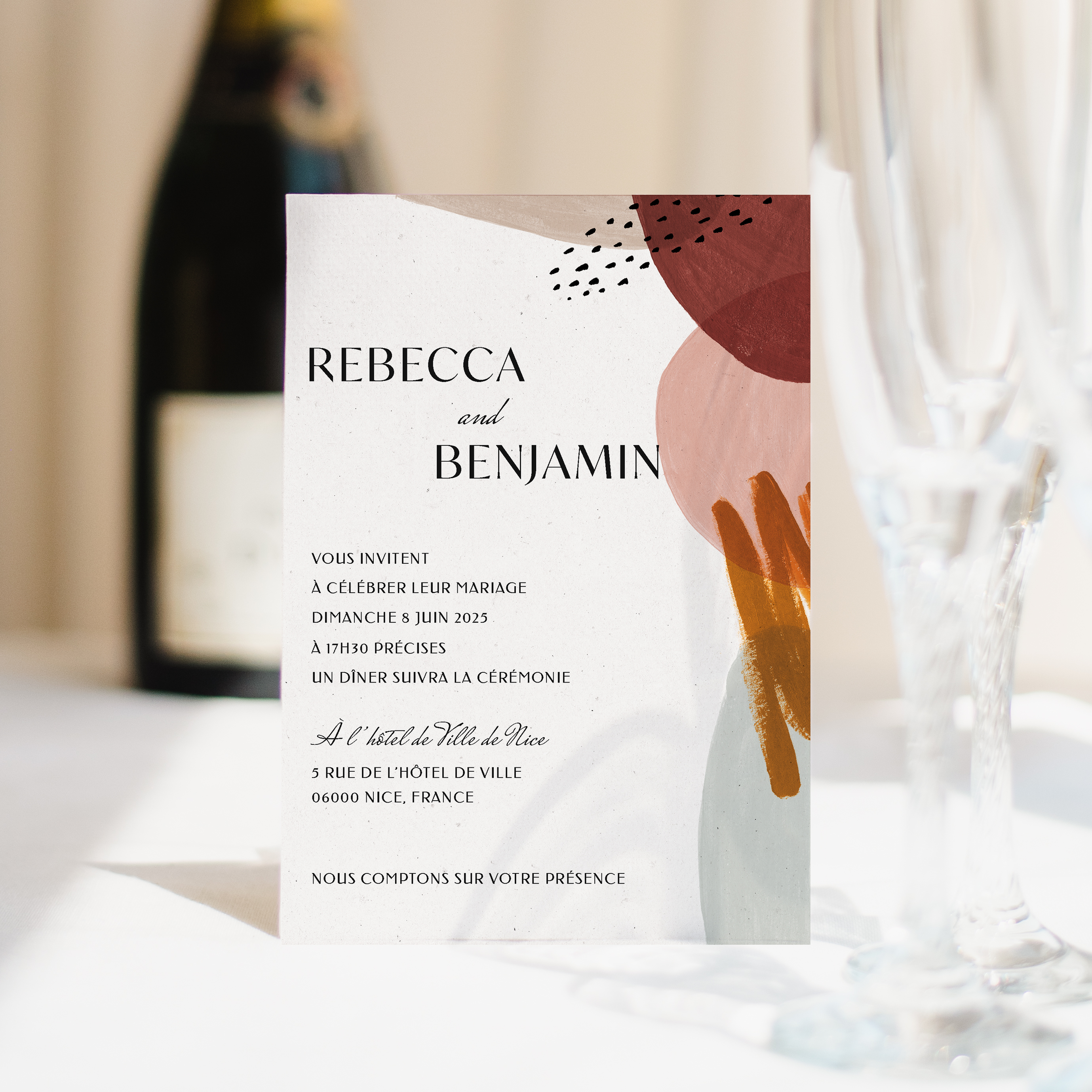 Formes Feutrées Invitation