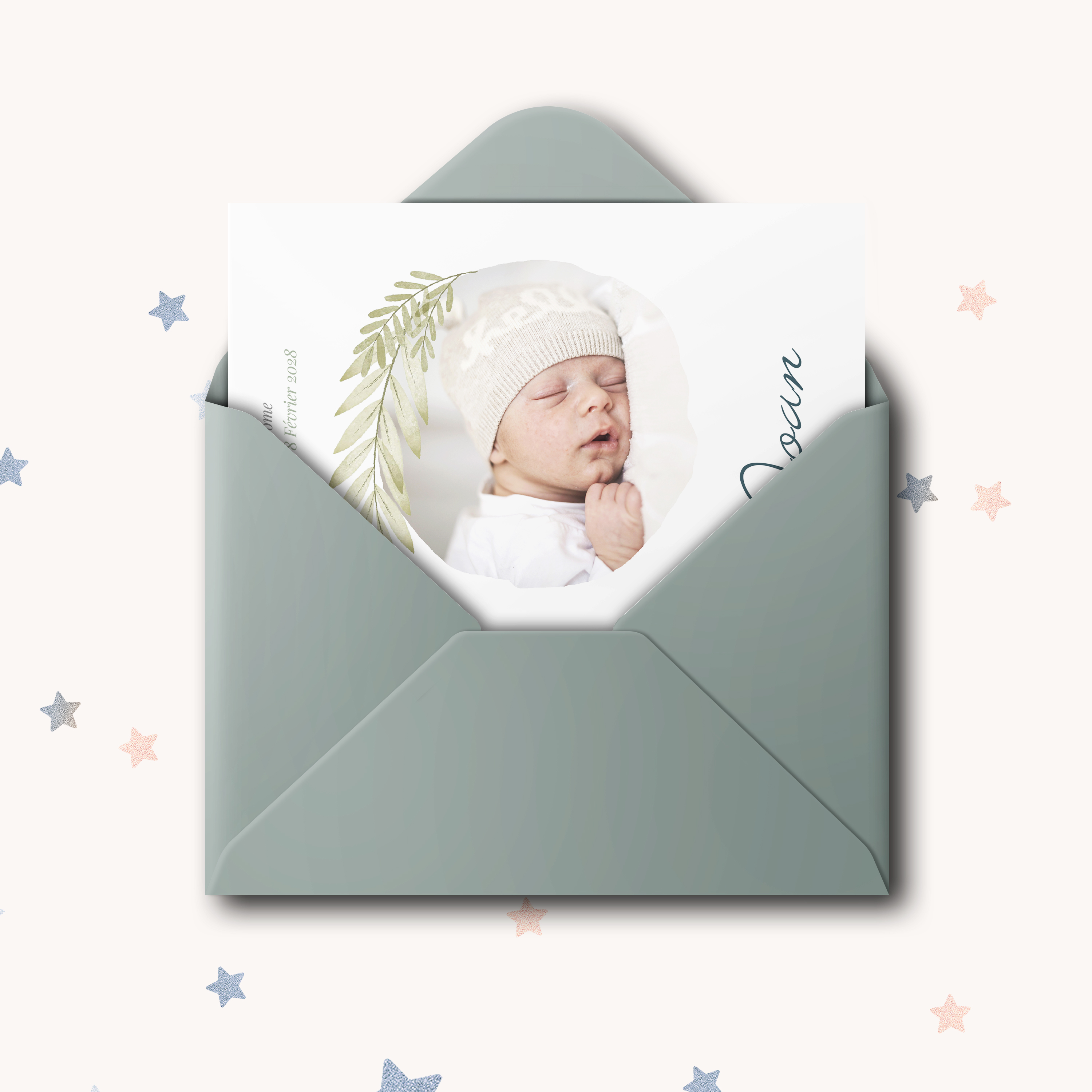 Green Feather - הדגם מאמץ מודרניות מדודה גוון דומיננטי רך יישורים חדים וטיפוגרפיה ברורה. המאיירים שלנו העדיפו אסתטיקה פרימיום המדגישה צורות קוהרנטיות. אנו מבצעים התאמה אתם שולחים טקסט אנו משלבים בקפידה מאזנים ניואנסים ומוסיפים לוגו עדין. בדיגיטל בלבד ההזמנה מגיעה מיד לנמענים. כל בחירה פרופורציות נשימת הלבן וניגודים כוילה לשמירת זרימה ואלגנטיות. התכתבות עכשווית פשוטה ומתמשכת.