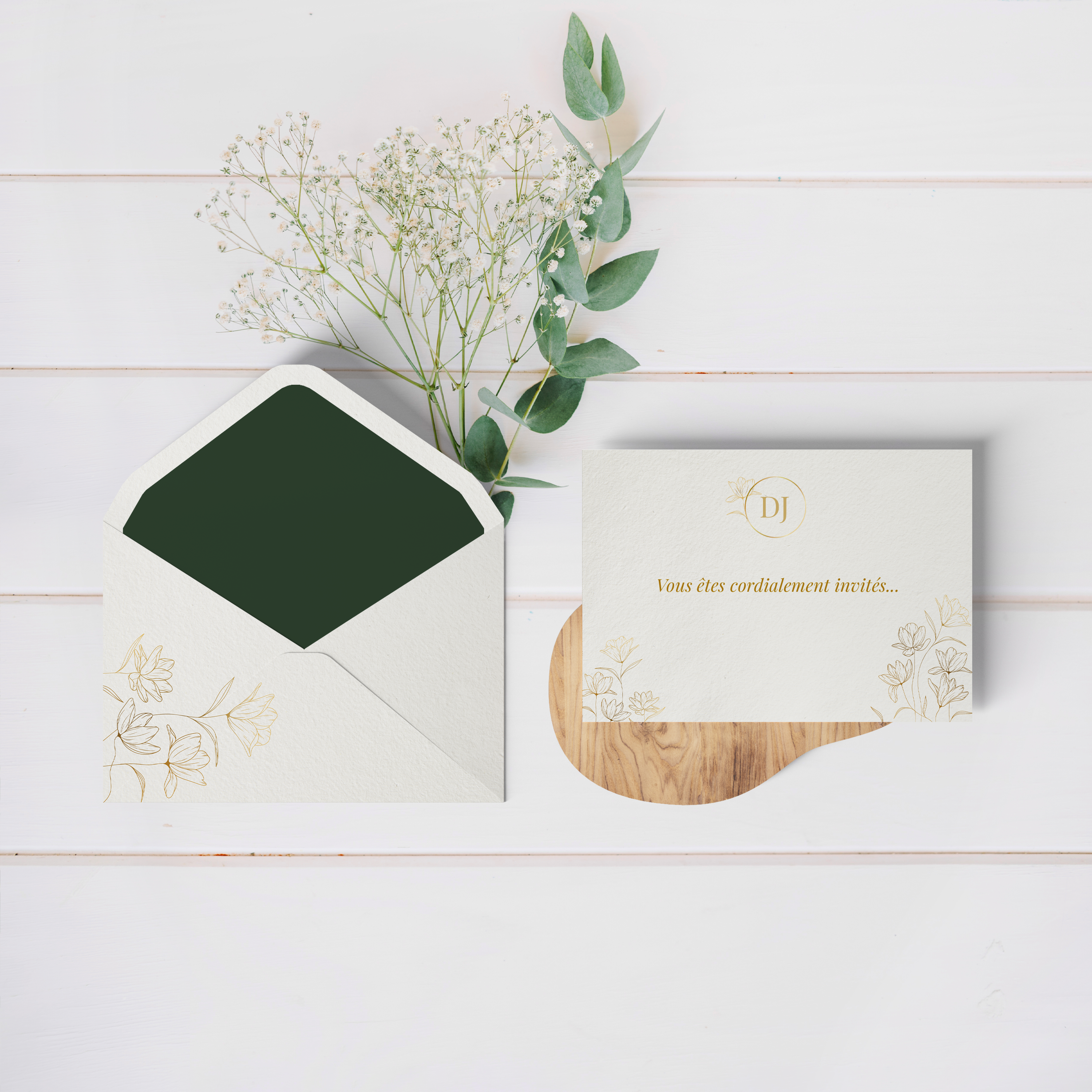 Modeste Blanc - Conceived as clear, fluid correspondence, this invitation highlights the dominant color in a play of measured shades. The layout breathes balance and precision, keeping your words front and center. Created by our illustrators, it reflects a modern, sober aesthetic far from excess. You entrust us with your text; we integrate it carefully, adjust colors, and add a discreet logo if needed. Delivered digitally only, it reaches your guests instantly. Focus is placed on readability and the right emotion, so each detail serves the message. A contemporary invitation privileging clarity and restrained elegance.