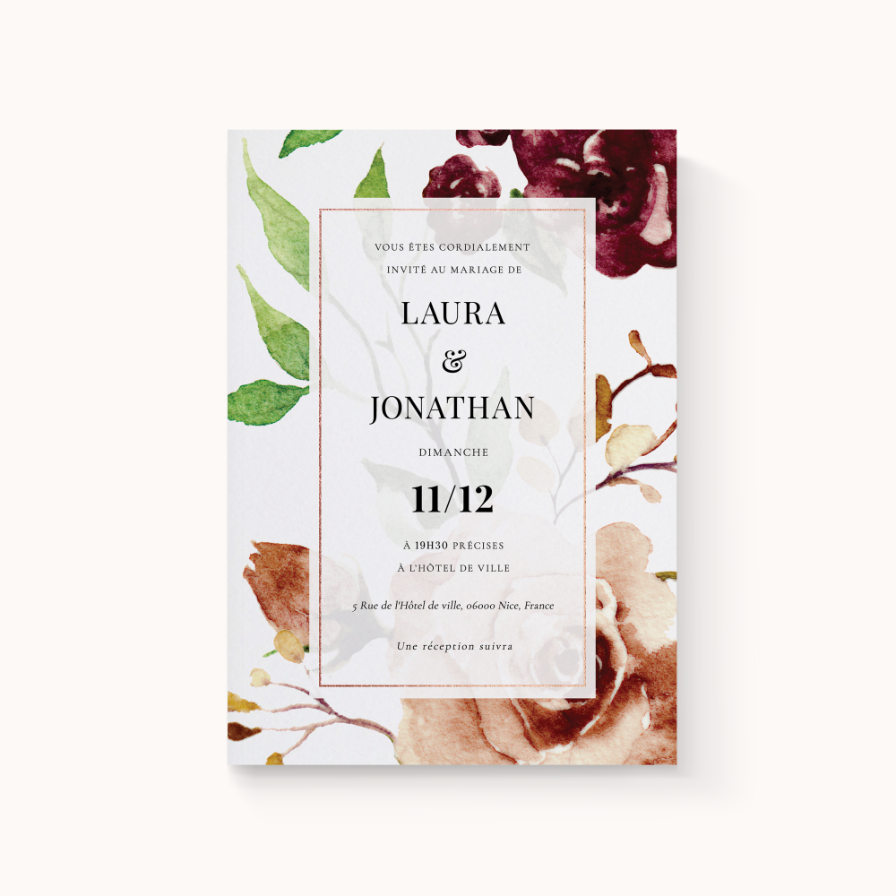 Floraly Invite - הזמנה זו ממחישה את המפגש בין דיוק גרפי לרגישות פיוטית. הצבע הדומיננטי משמש כחוט מנחה ומעניק למילים נוכחות אלגנטית ועדינה. הפרופורציות המאוזנות והריסון החזותי מקנים לדגם חזות על זמנית. נוצרה על ידי המאיירים שלנו היא נחשבת לקנבס מעודן בשירות המסרים. אנו משלבים את הטקסט בדיוק מכוונים את הפלטה ומוסיפים לוגו עדין אם נדרש. בדיגיטל בלבד היא מגיעה מיד לאורחים והופכת משלוח פשוט למחווה מובחנת. כל פרט מסייע לשמור על זרימה ובהירות. התכתבות יוקרתית שנועדה להחזיק לאורך זמן.