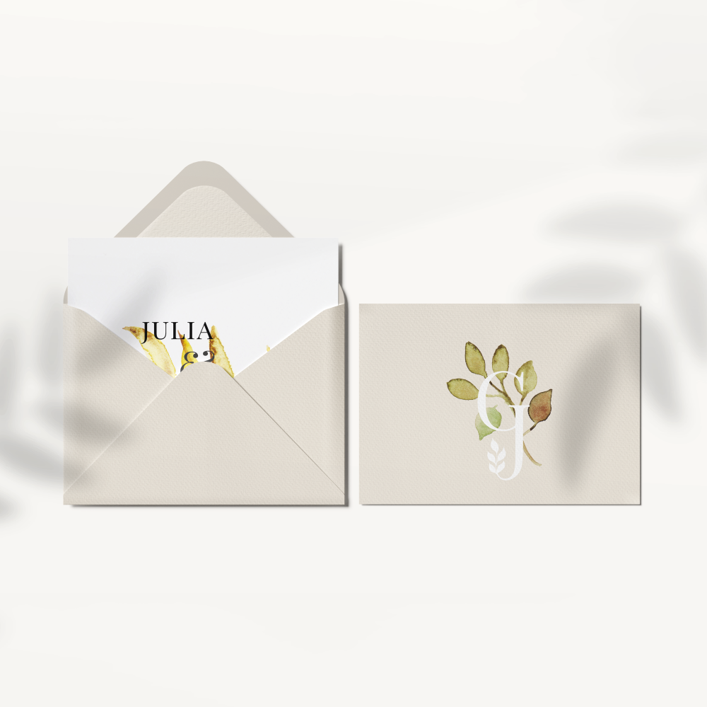 Aqua Leaf Save The Date - The model emphasizes form precision and the contained intensity of the dominant color. Every element—margins, alignment, typography—was designed to center your words. Conceived by our creators, this invitation illustrates sober modernity without superfluous effects. We provide full personalization: integrated text, harmonized tones, and an optional discreet logo. Fully digital, it is delivered instantly to your guests. The strength of the design lies in coherence and restraint, ensuring elegant, lasting presence. A contemporary, high-end correspondence ideal for meaningful announcements.