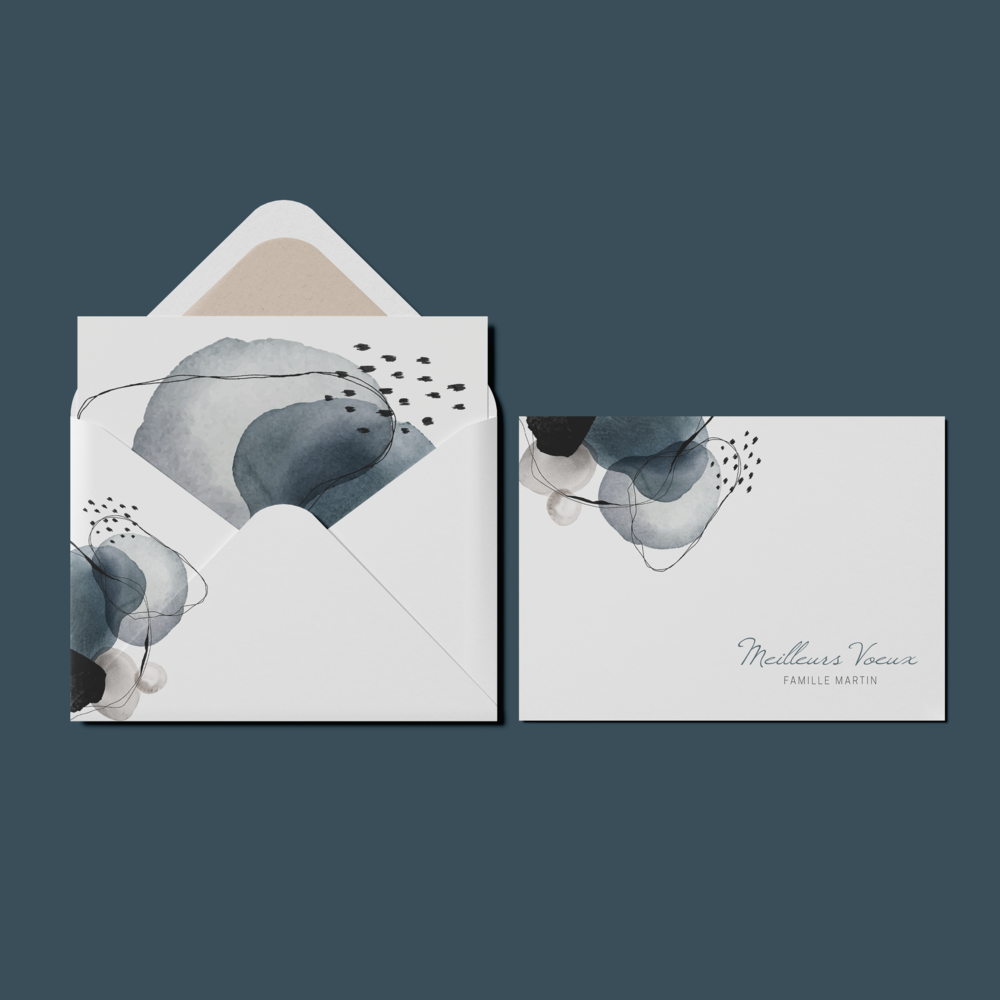 Abstract Blue - הזמנה Abstract Blue מציגה פלטה של גווני כחול המשתלבים ומתערבלים כמו גלים באוקיינוס בתנועה. ברכה זו הופכת את האיחולים לציור חי כמעט כמו אקוורל שבו כל גוון מבטא רגש. הצורה המופשטת משחררת את הדמיון: אפשר לראות שמים משתנים, ים עמוק או נשימה אמנותית. העיצוב המקורי מבטא תפיסה עכשווית של תקשורת שבה האמנות והמסר מתאחדים. נוצרה על ידי מאיירים מלאי השראה, ההזמנה Abstract Blue היא יצירה ייחודית הלוכדת במודרניות שלה. אנו משלבים את הטקסט בזהירות, מתאימים את הצבעים או מוסיפים לוגו עדין במידת הצורך. בפורמט דיגיטלי בלבד ההזמנה מגיעה מיד לנמענים. מתנה זו היא יותר מאיחול: היא הזמנה להתבוננות ולרגע של יופי המלווה את מחשבותיכם באלגנטיות ובעוצמה.