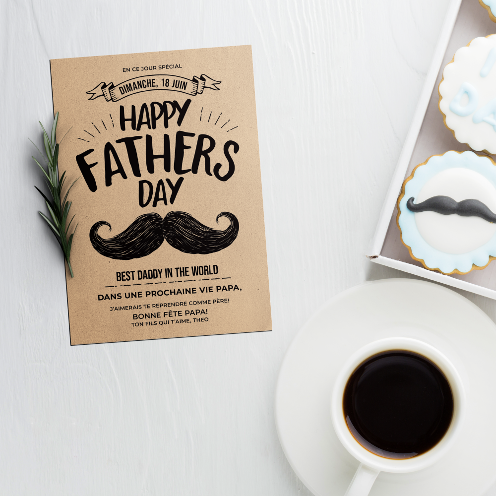 Craft Mustache - דגם זה מדגיש גוון דומיננטי מואר המרוכך בקווים פשוטים ובטיפוגרפיה מדודה. המכלול יוצר אווירה ברורה ועכשווית המעניקה למילים נוכחות חזקה. המאיירים שלנו העדיפו אסתטיקה מודרנית נקייה מעודפים. אתם מוסרים את הטקסט ואנו משלבים אותו בקפידה מאזנים גוונים ומוסיפים לוגו עדין אם נדרש. בדיגיטל בלבד ההזמנה מגיעה מיד לנמענים. כל בחירה חזותית מעודדת קוהרנטיות ודיוק. התכתבות פרימיום אלגנטית ומתמשכת אידאלית לרגעים החשובים.